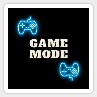 Game Mode Gamer Apparel Sticker